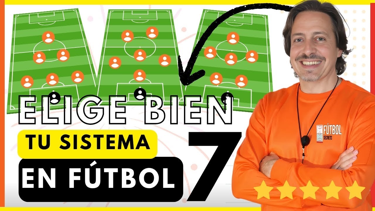 🟢 FÚTBOL 7 TÁCTICA | Todos los SISTEMAS (Descubre el que mejor te define)