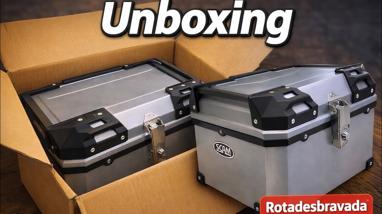 BAÚ SCAM ECONOMY 42L UMBOXING