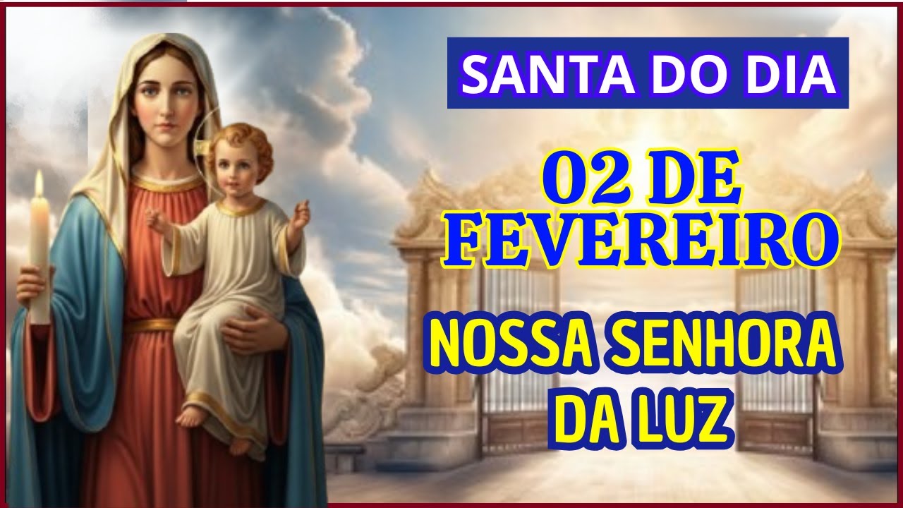 ✨PEÇA SEU MILAGRE URGENTE NO DIA DE NOSSA SENHORA DA LUZ!
