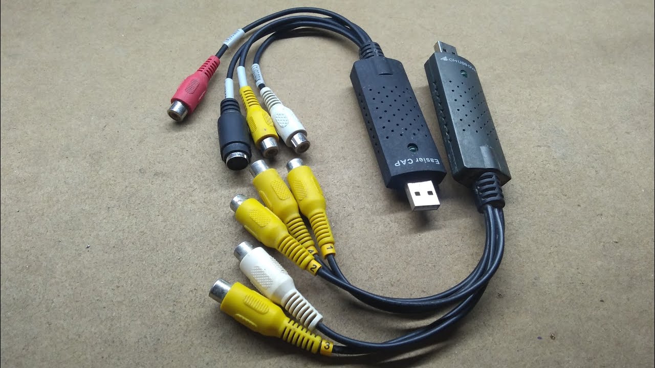 Conectar una c&aacute;mara anal&oacute;gica B/N por USB al PC o hacer Streaming con ella. (driver en descripci&oacute;n)