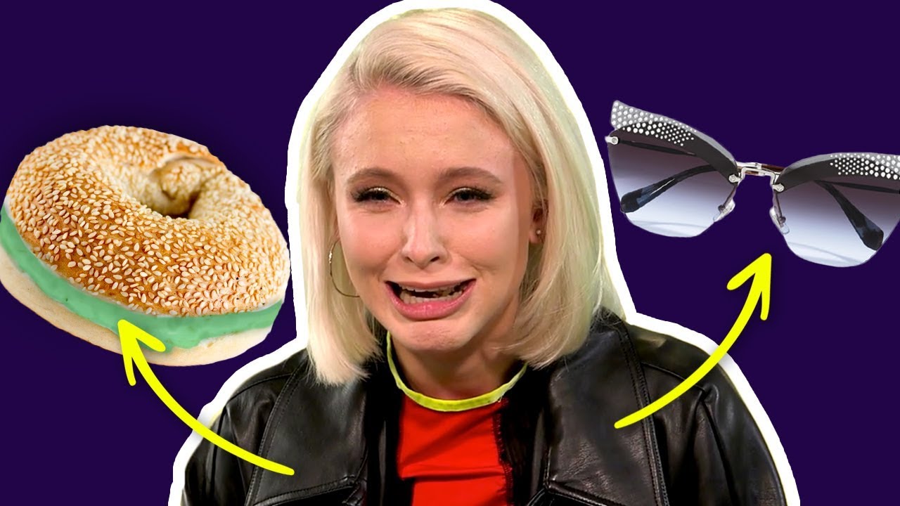 Will Zara Larsson Eat A Full Bagel of Wasabi For Miu Miu Sunglasses? 🕶️ | Either/Or | MTV