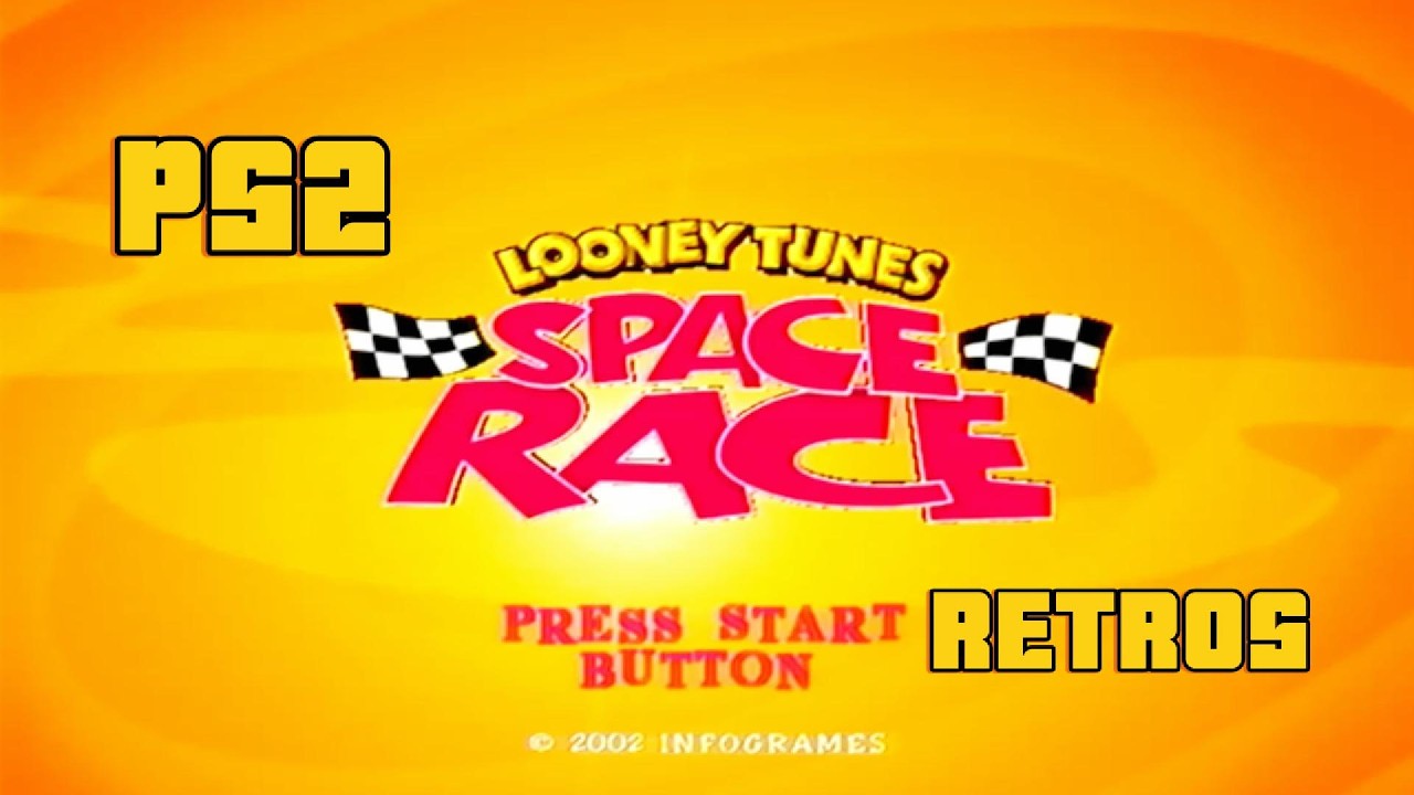 LOONEY TUNES SPACE RACE PS2 Gameplay with commentary review PLAYSTATION 2 Space Racer #ronaldo