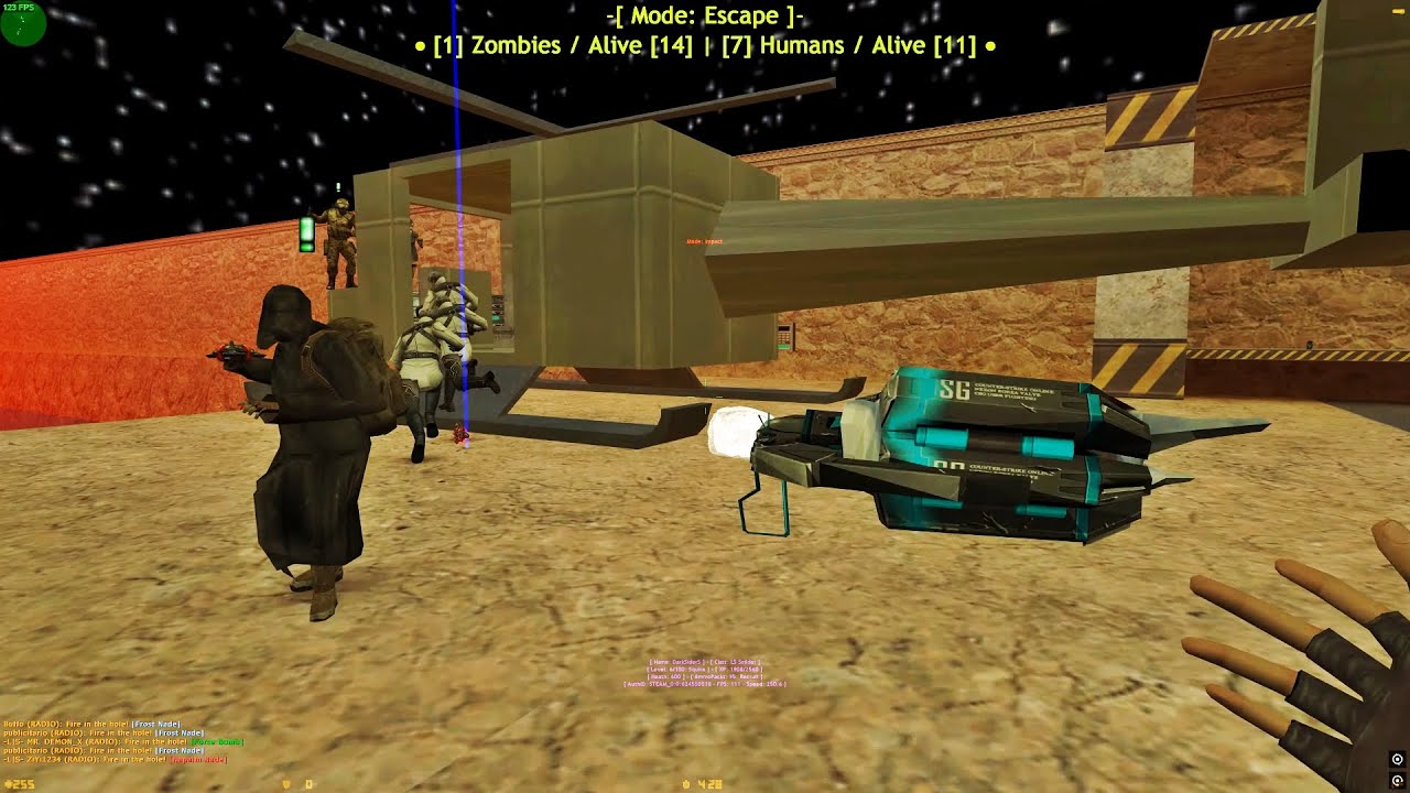 Counter-Strike: Zombie Escape Mod - ze_Firstideaof_Remake_b1 | LS GamerZ