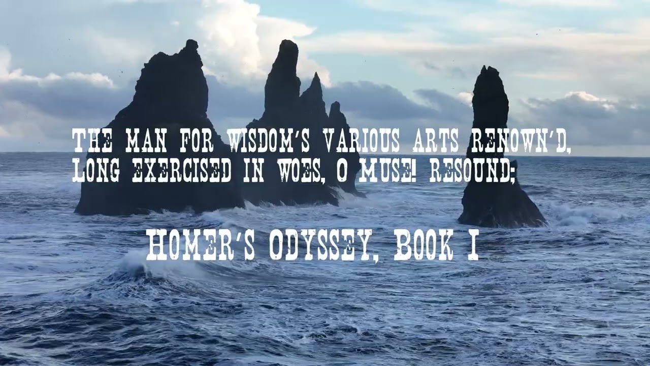Homer's Iliad Odyssey Vik Seastacks Winter Storm Iceland Drone Footage Elliot McGucken Fine Art Air3