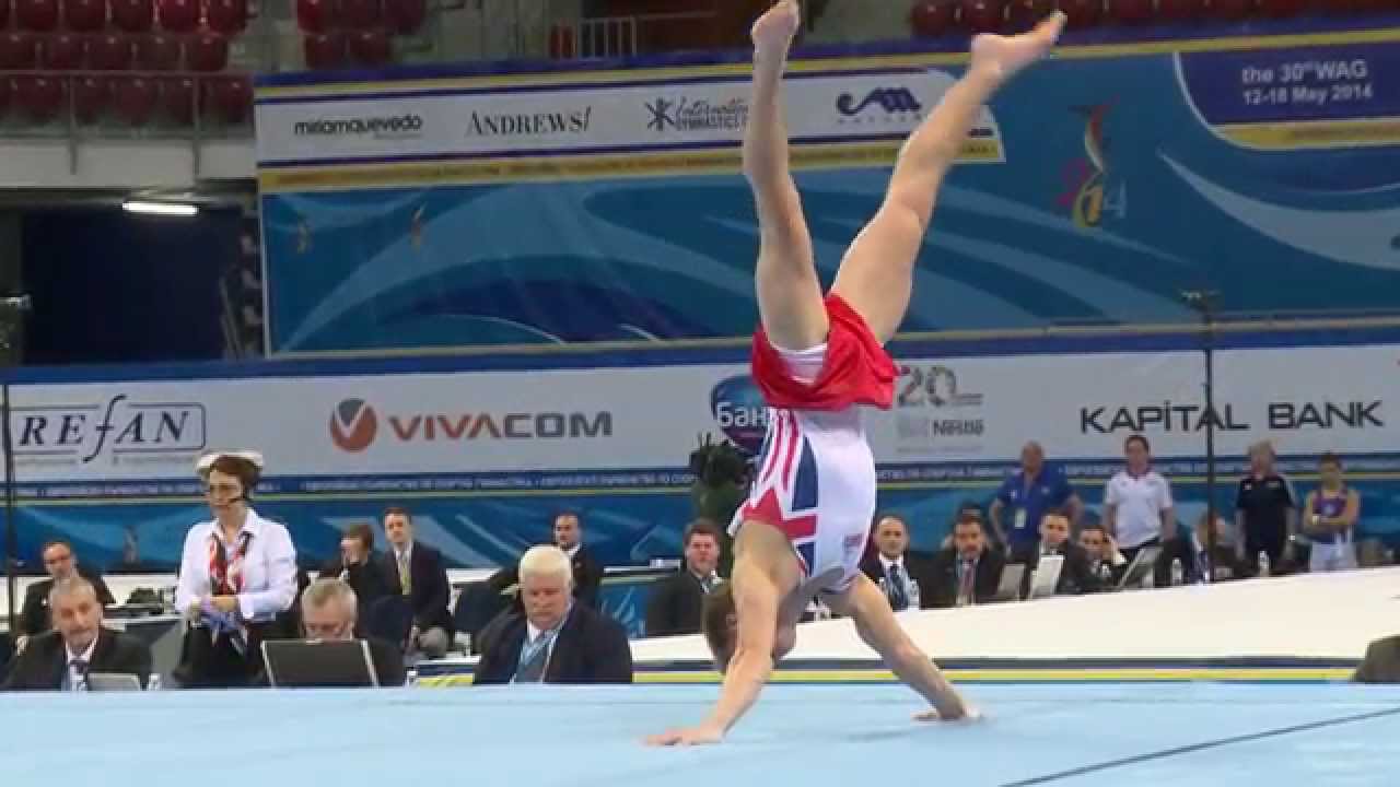 Jay Thompson - Silver - floor - Event Finals - 2014 Junior Euros
