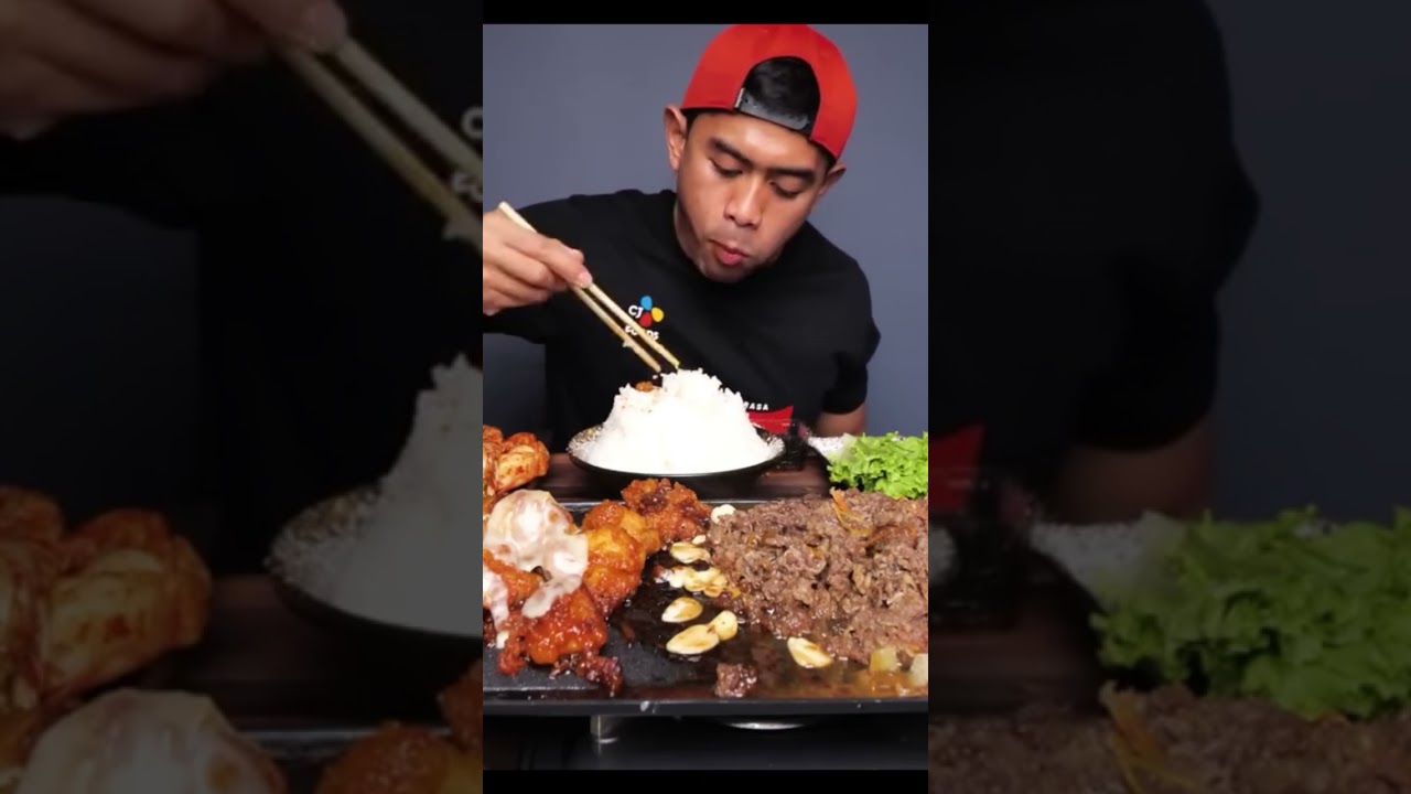 #mukbang #asmr #ayamgoreng #ayampedas #tanboykun