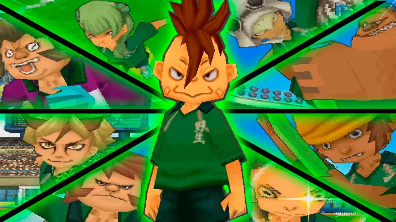 Nose (Wild) | All Hissatsu Techniques | Inazuma eleven DS