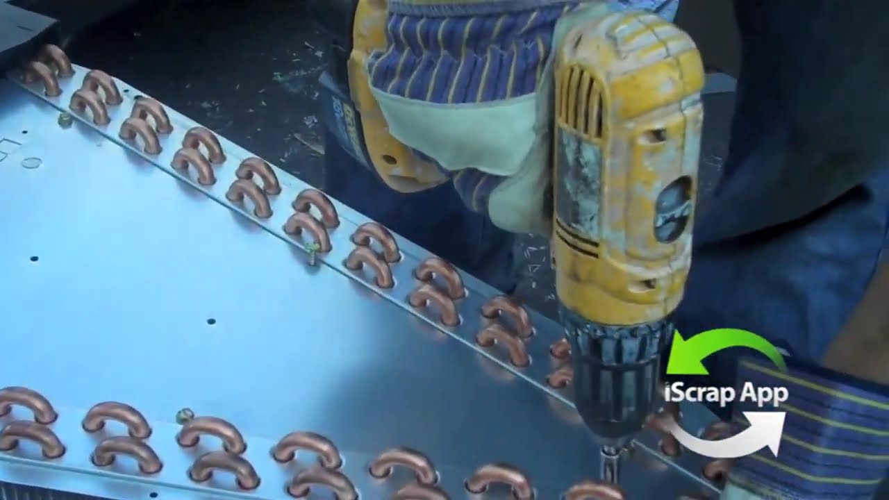Scrapping Copper From AC Unit