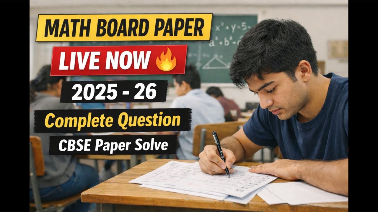Class 10 live Math #cbsemath