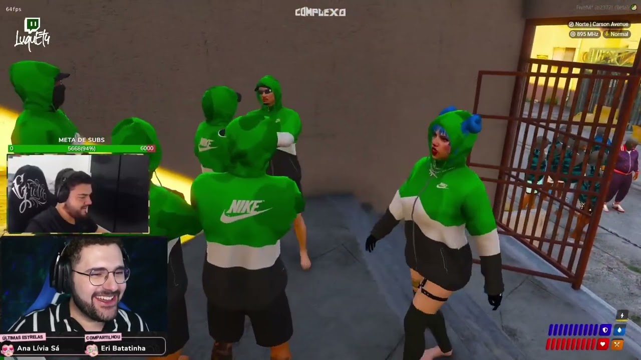 Luqueta defendendo Batata de Coringa kkkkkkkkkk 🤣 Park Tiffany GTA RP