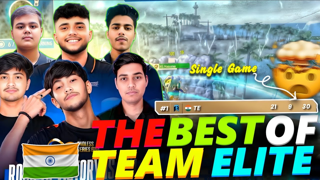 TEAM ELITE 💙 30 POINTS IN SINGLE GAME🔥 || TE HASAN ON FIRE 🔥 || TEAM ELITE BEST GAMEPLAY🥵