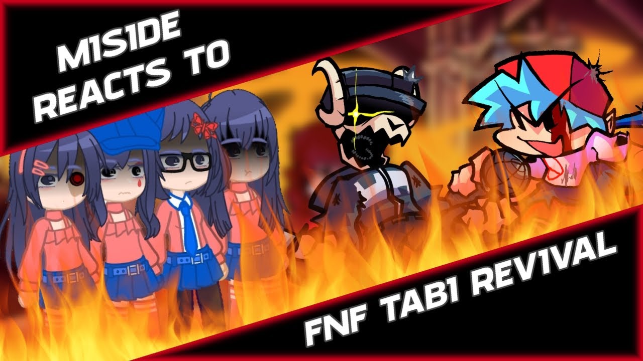 Miside reacts to FNF Tabi Revival | Neon1094