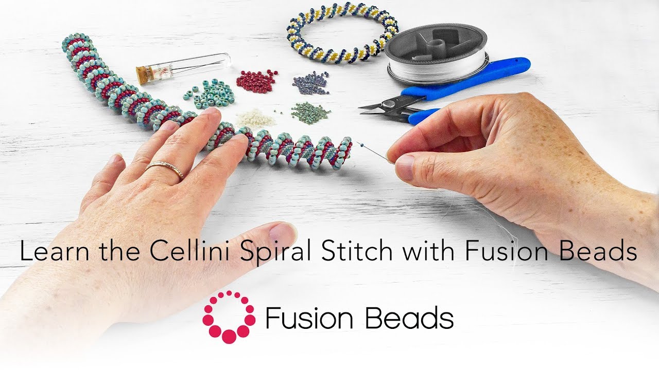 Learn the Cellini Spiral Stitch | Fusion Beads