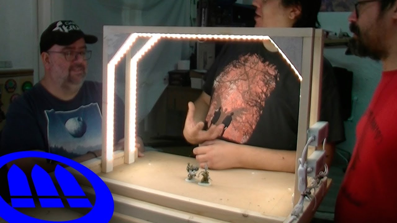 Marco de leds y soporte para grabación cenital CASERO! #DIY