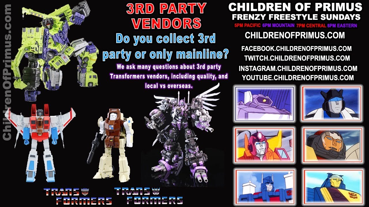 3RD PARTY TRANSFORMERS - Children of Primus
