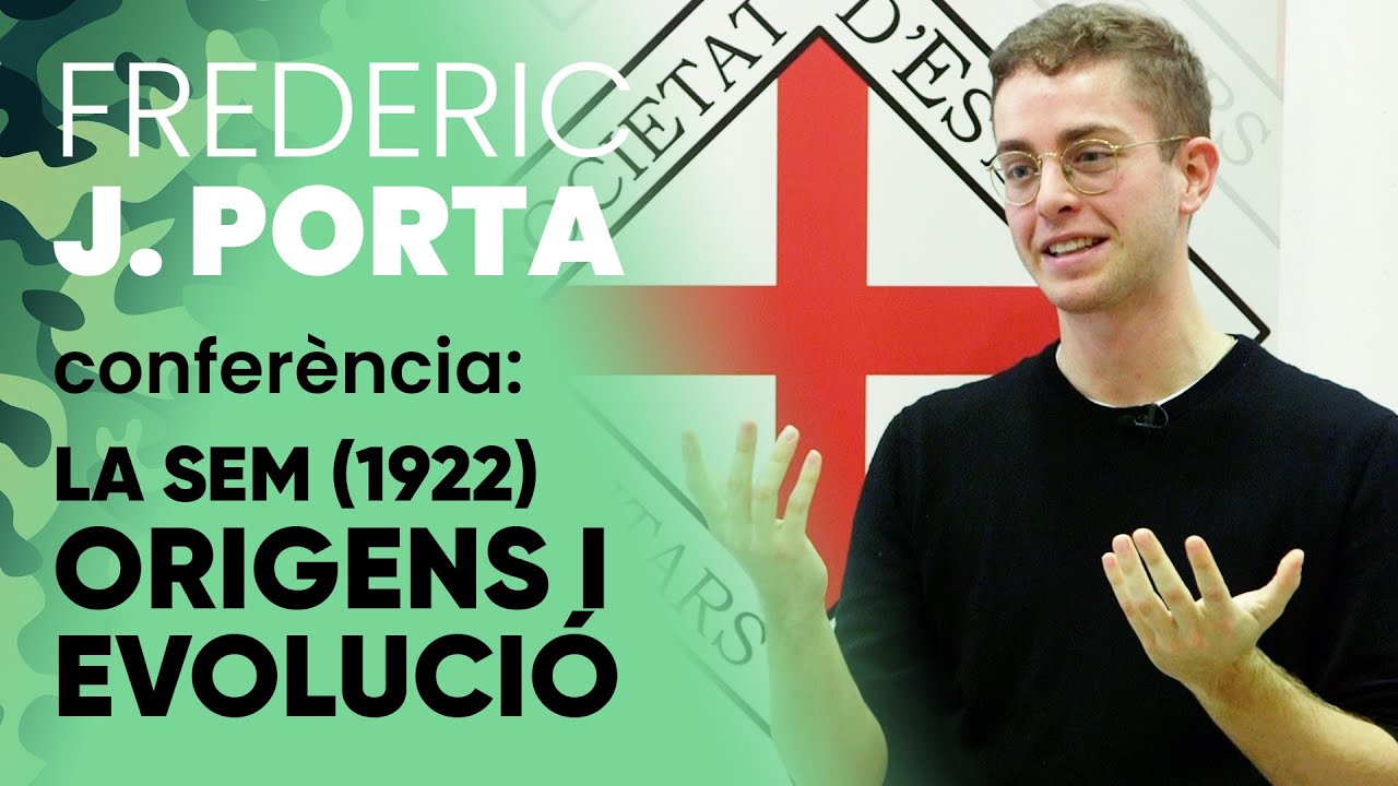 FREDERIC J.PORTA  - CONFER&Egrave;NCIA: LA SOCIETAT D'ESTUDIS MILITARS, ORIGENS I EVOLUCI&Oacute;