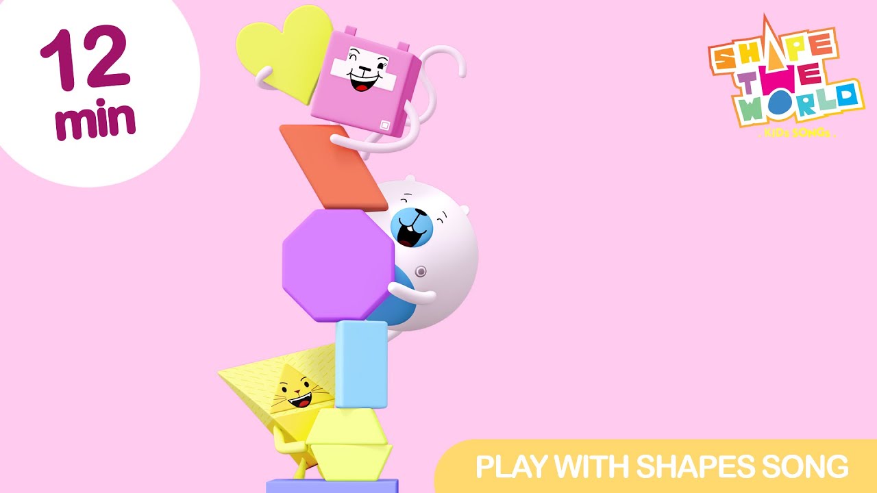 ★ Play and Learn Shapes | Shapes Fun for Kids | Kids Activities & Preschool Learning ▲ ♫ ■  ♫