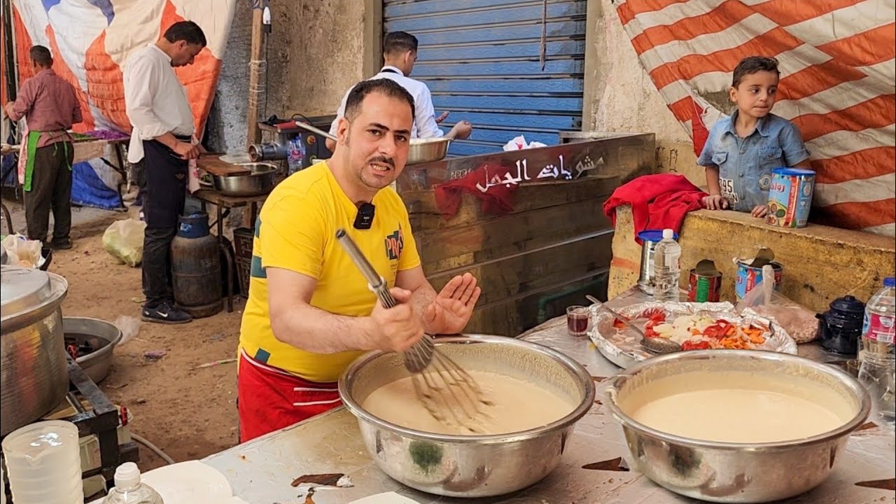 سر طحينة المطاعم بدون افتكاسات❗️وازاي نضاعفها ٤ اضعاف الحجم الطبيعي ومن غير دقيق 😄 في الأفراح