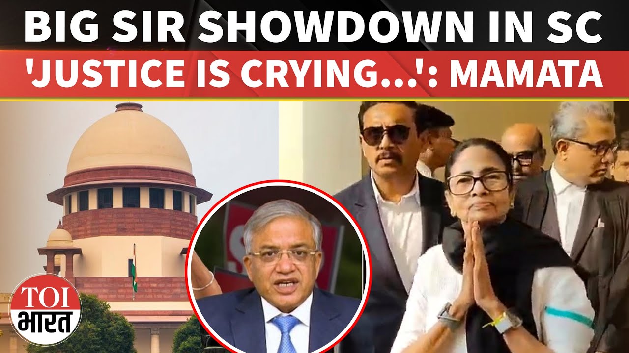 'Justice Crying Behind Closed Doors': Mamata Banerjee Faces Off EC In Supreme Court Over Bengal SIR