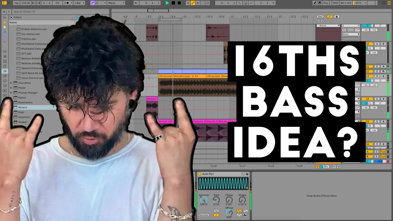 Skrillex's Production Techniques: The 16ths Bass