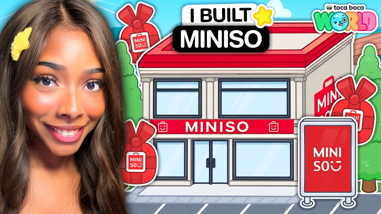 Я ПОСТРОИЛА MINISO В TOCA LIFE WORLD ⭐ | Toca Life World 🌍