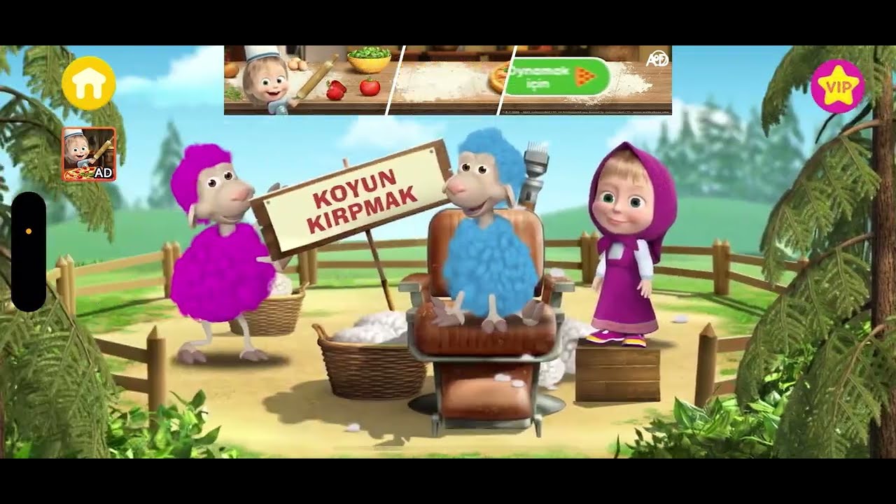 MAŞA İLE KOCA AYI OYNUYORUZ 🐻 Masha and the Bear