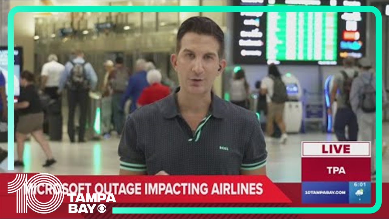CrowdStrike issue causes mass global tech disruptions, grounding flights across the U.S.