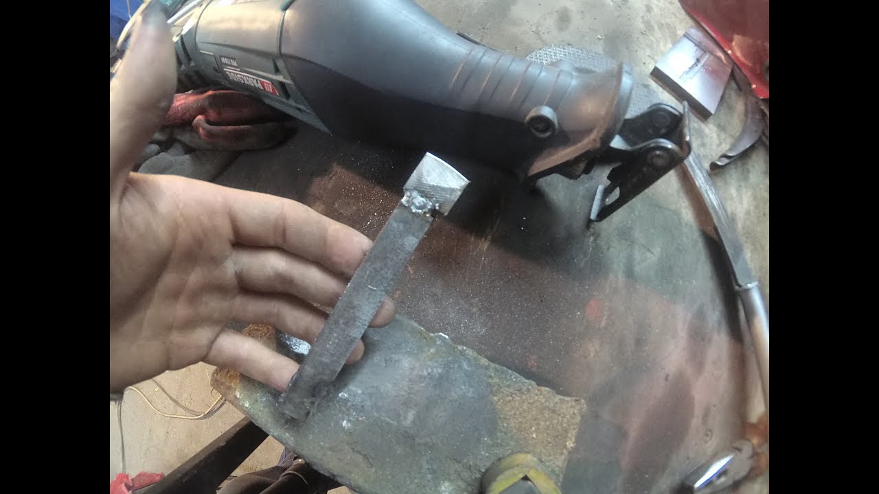 DIY Skrobak do naprawy mojej frezarki podejscie pierwsze