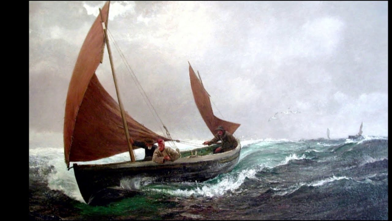 Charles Napier Hemy RA (1841-1917) - A British painter known for his marine paintings