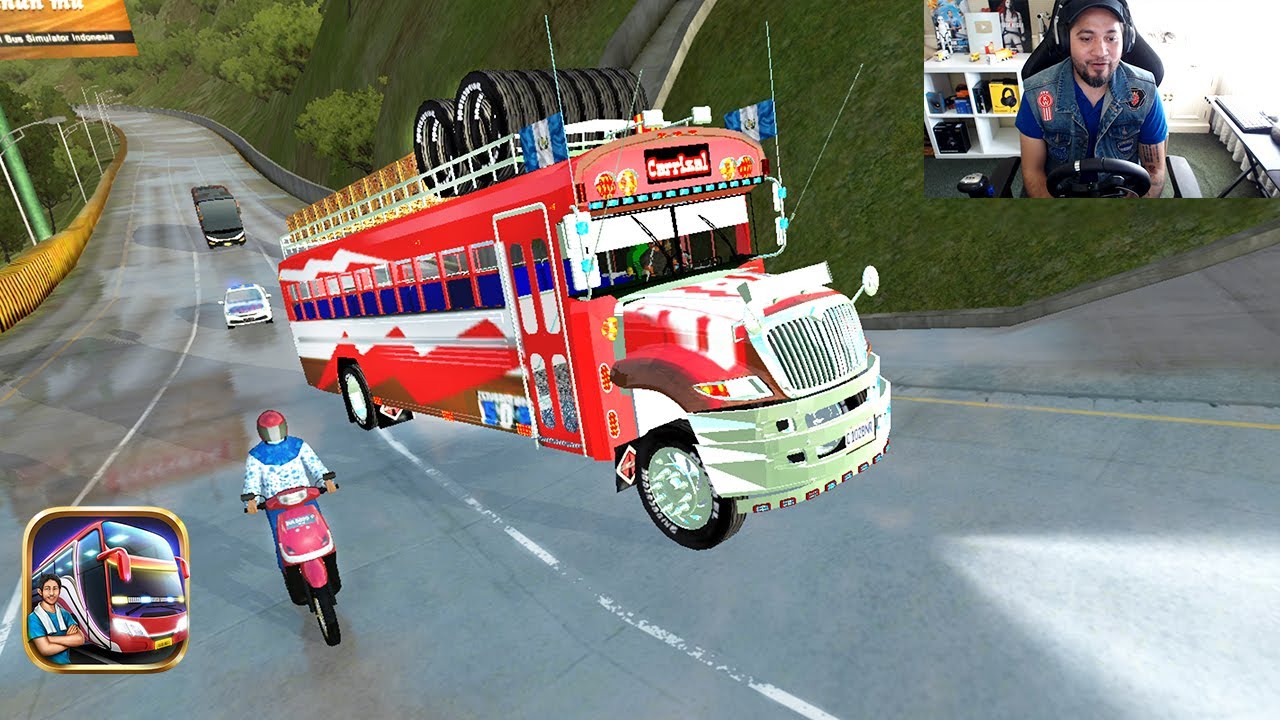 BUSES DE GUATEMALA CARRIZAL | Bus Simulator Indonesia PENDIENTE EXTREMA
