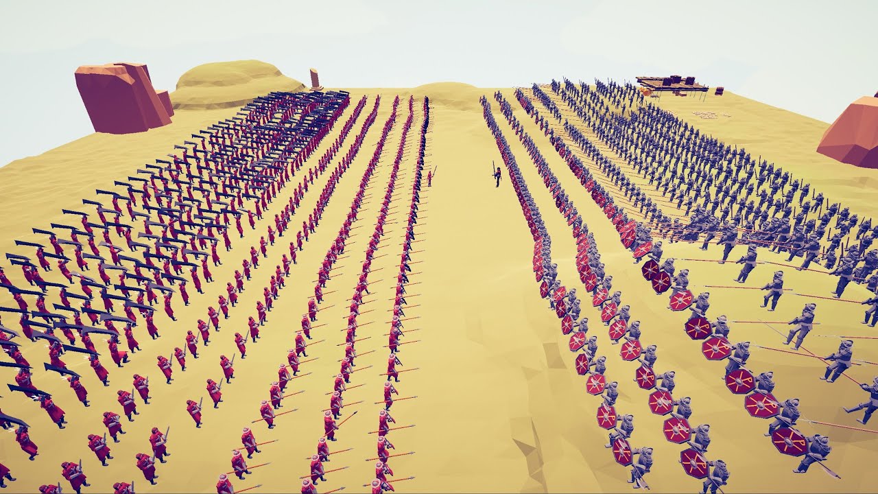 HEAVY KNGITHS vs MEDIEVAL ARMY - Totally Accurate Battle Simulator TABS