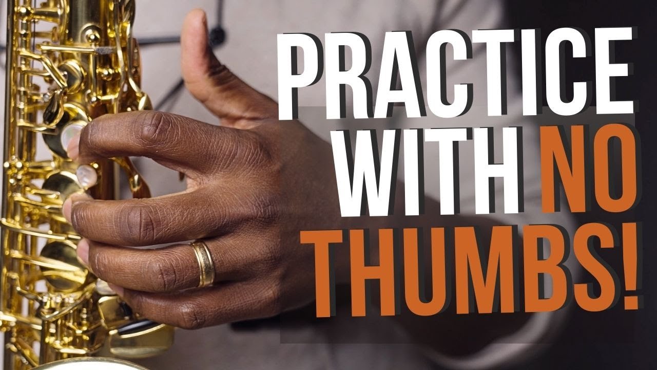Use Only FOUR FINGERS to Improve Your Saxophone Technique!