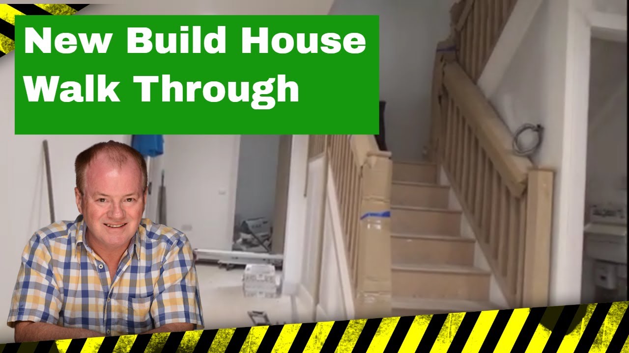 New Build House Walk Through Inside and Out