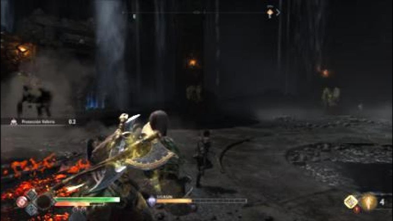 GOW2018 sigrun a puños en dame un God of war