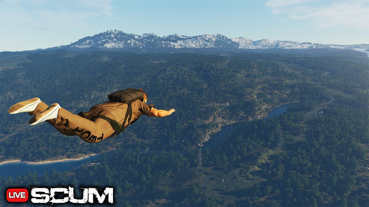 A Fresh Character Kinda Day - SCUM 1.1 - Live Stream