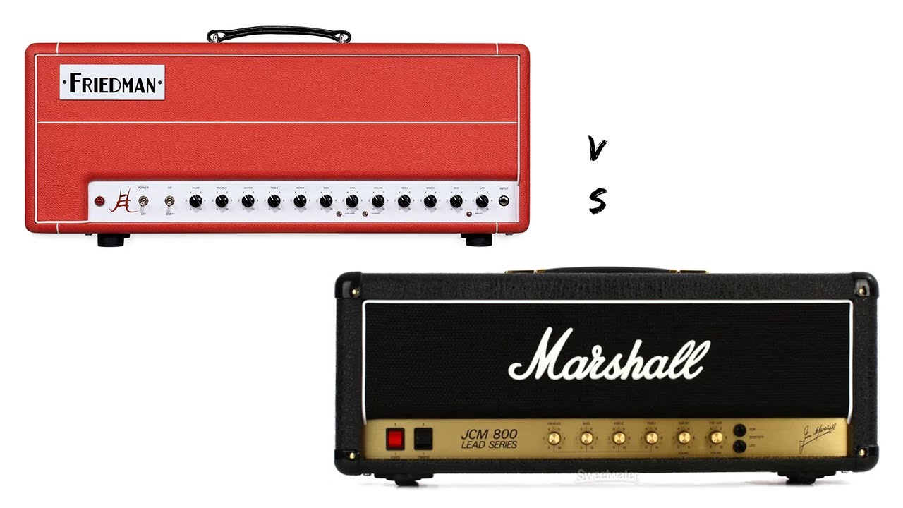 Friedman JEL-100 vs Marshall JCM800 2203