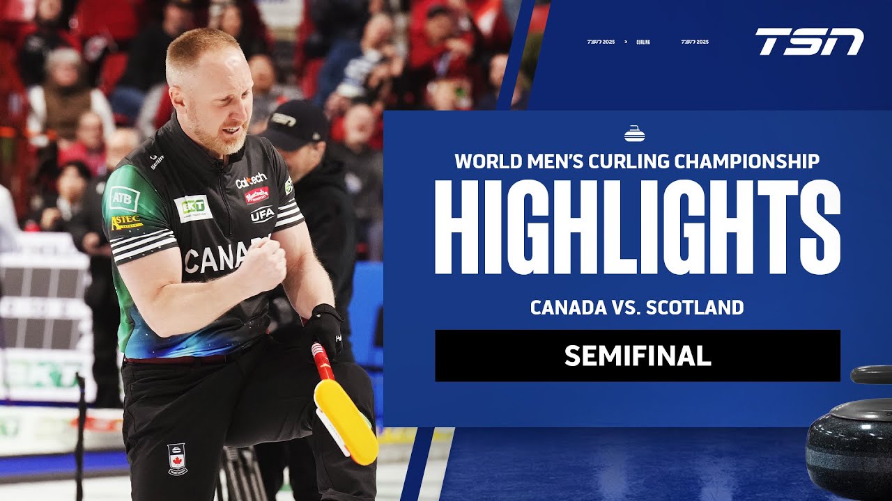 Canada vs. Scotland Semifinal Highlights | World Men's Curling Championship