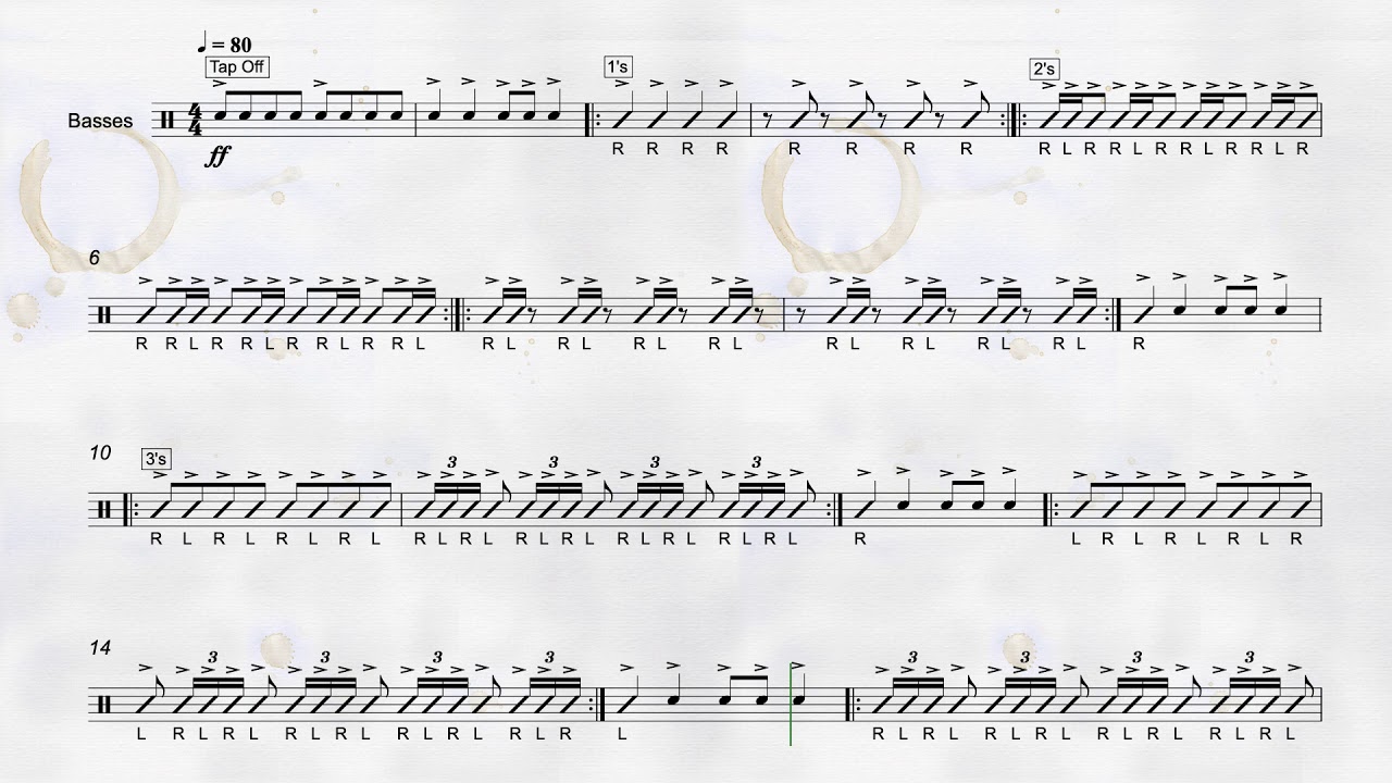Bass Drum Splits Timing