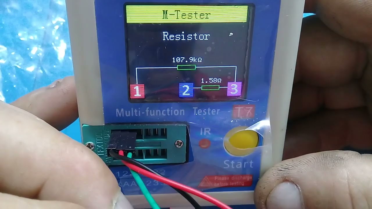 MULTI TESTADOR DE COMPONENTES ELETRONICOS