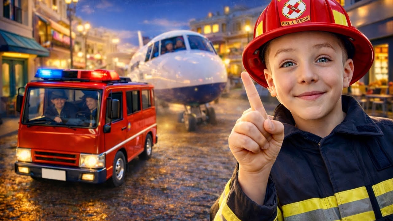 A Day at KidZania Dubai - City of Professions for Kids 🚒✈️
