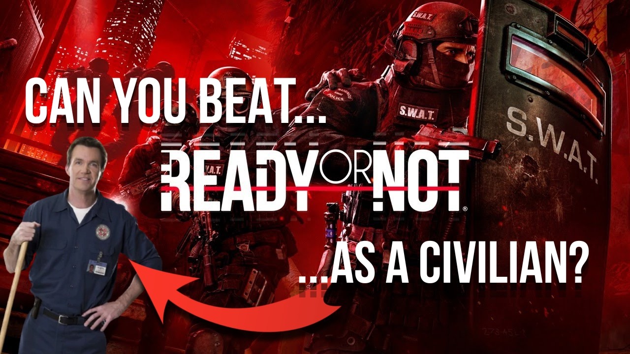 Can You Beat Ready Or Not As A Civilian? PT:2 (No body armor only pistols)
