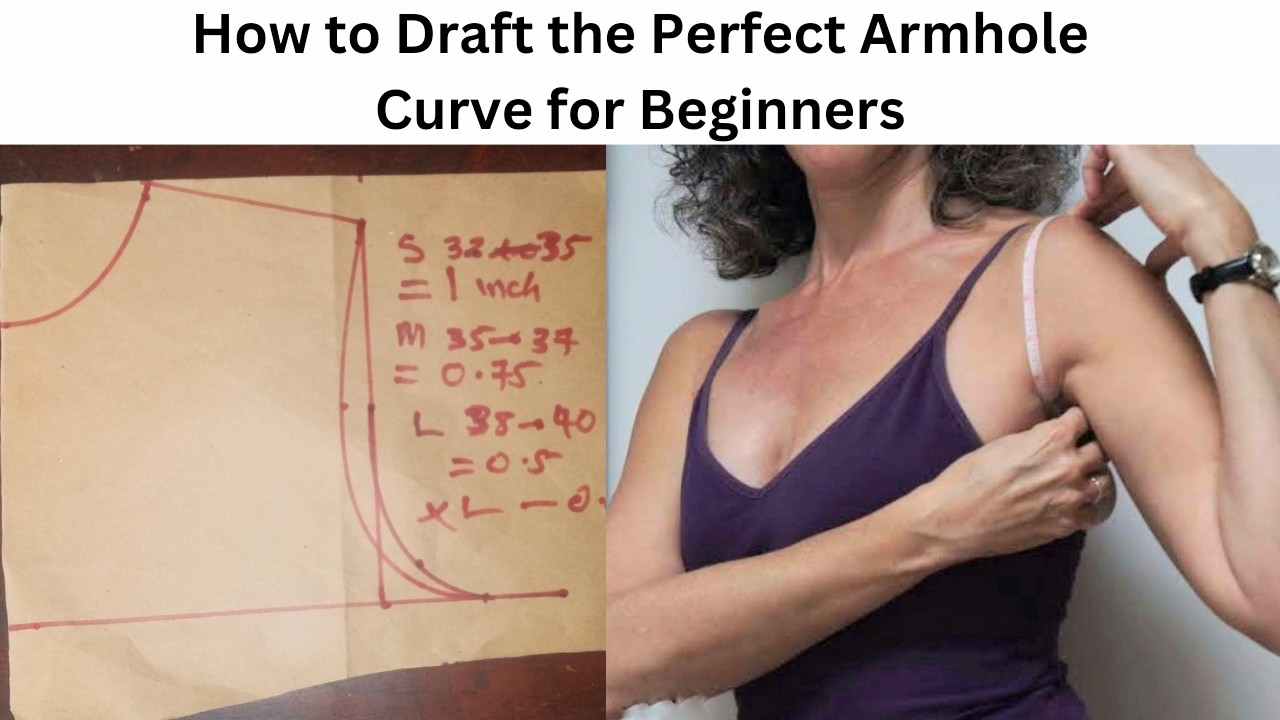 How to Draft the Perfect Armhole Curve for Different Sizes