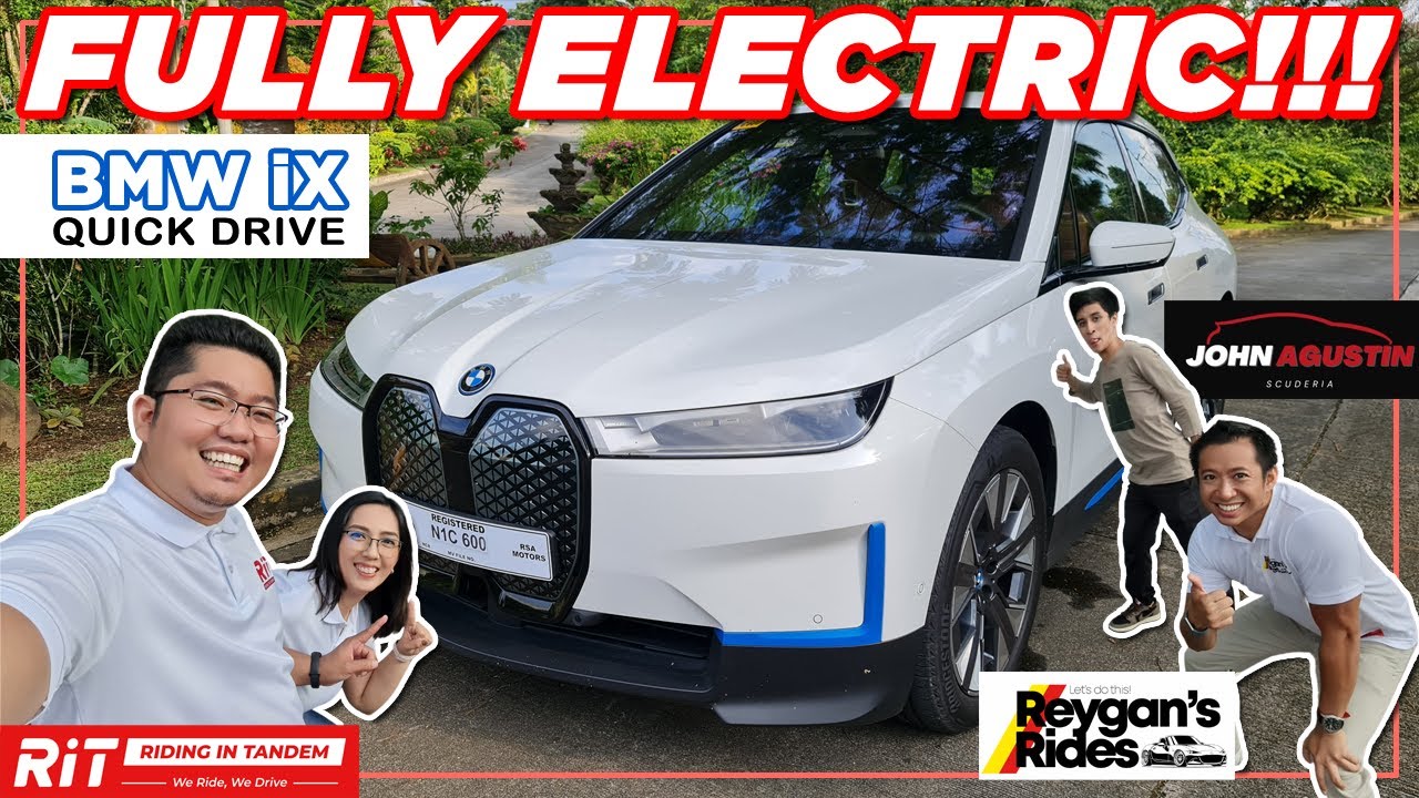 Electric Car Philippines BMW iX RiT x @ReygansRidesx @JohnAgustinScuderia458595 FIRST IMPRESSION