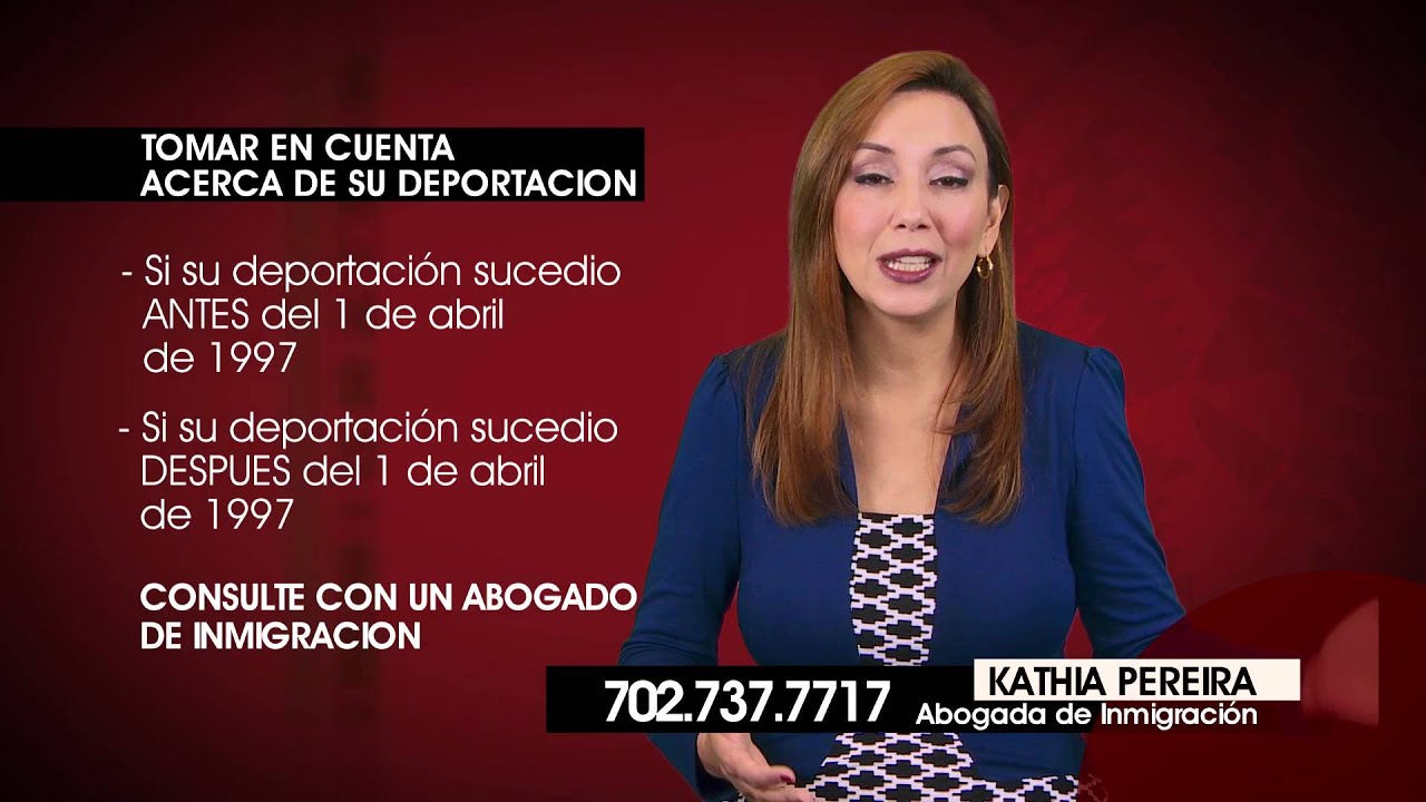 Fui deportado y volvi a entrar a los E.U, que puedo hacer?