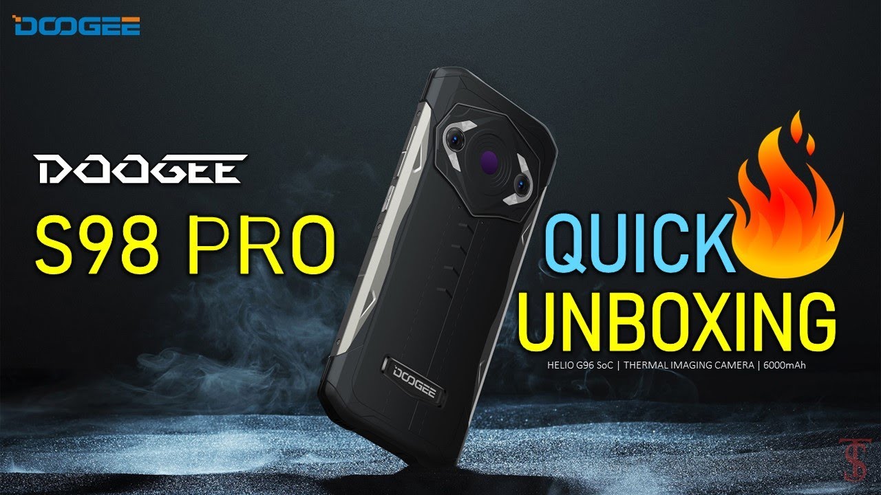 DOOGEE S98 PRO Quick Unboxing and Features | Powerful Rugged Phone | Thermal Imaging | Night Vision
