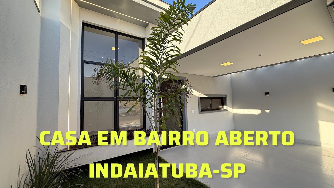 CASA TÉRREA NOVA COM ACABAMENTO DE ALTO PADRÃO – PRONTA PARA MORAR!