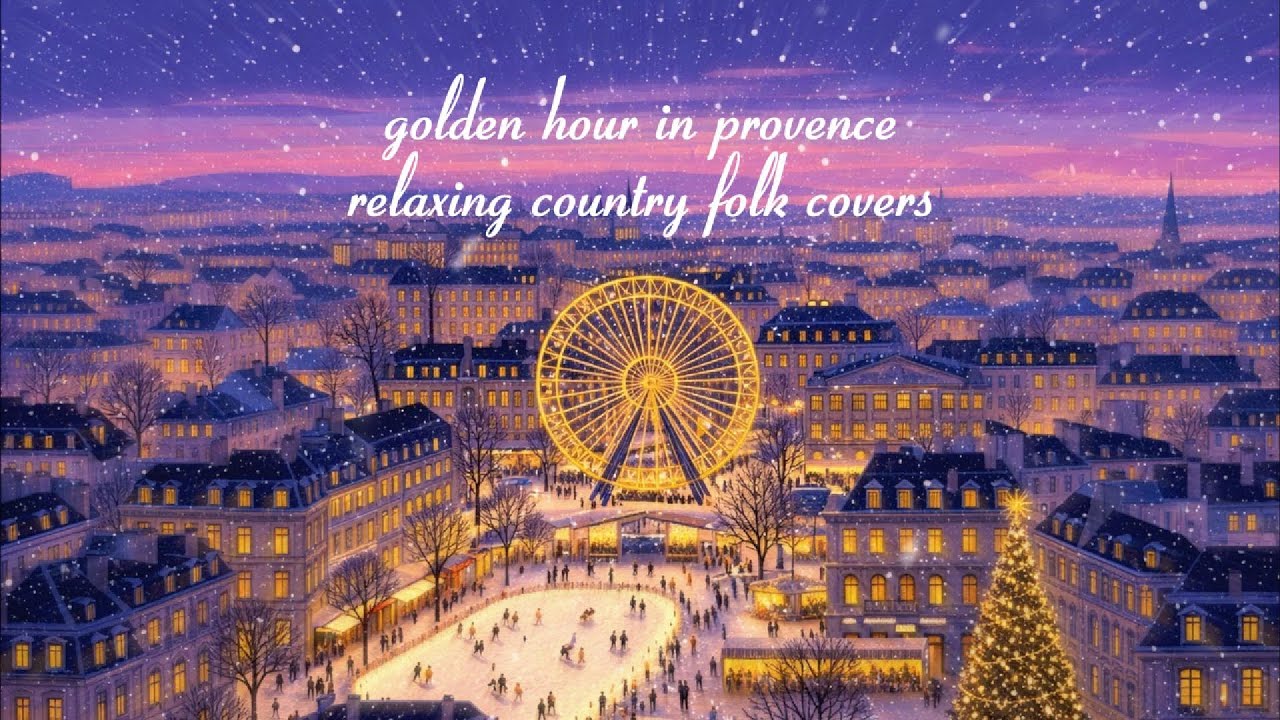 French Instrumental Music - golden hour in provence 🌅 relaxing country folk covers