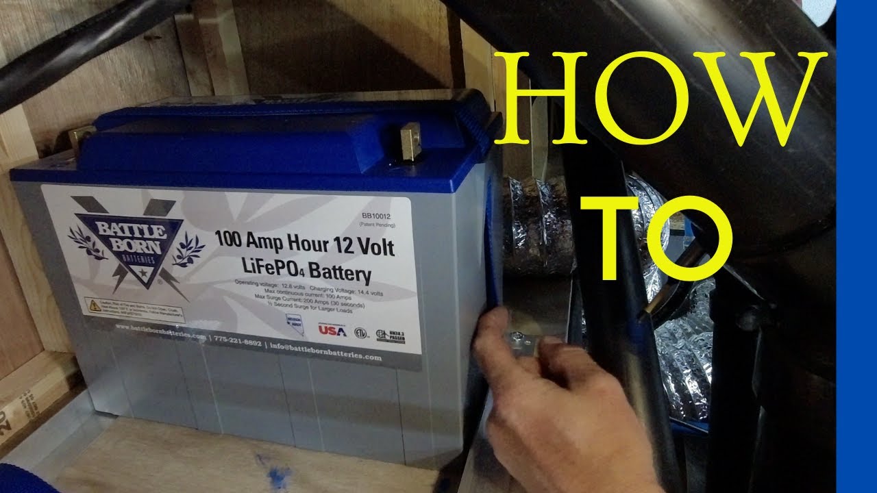 Workshop Wednesday: How to secure batteries in your RV installation!