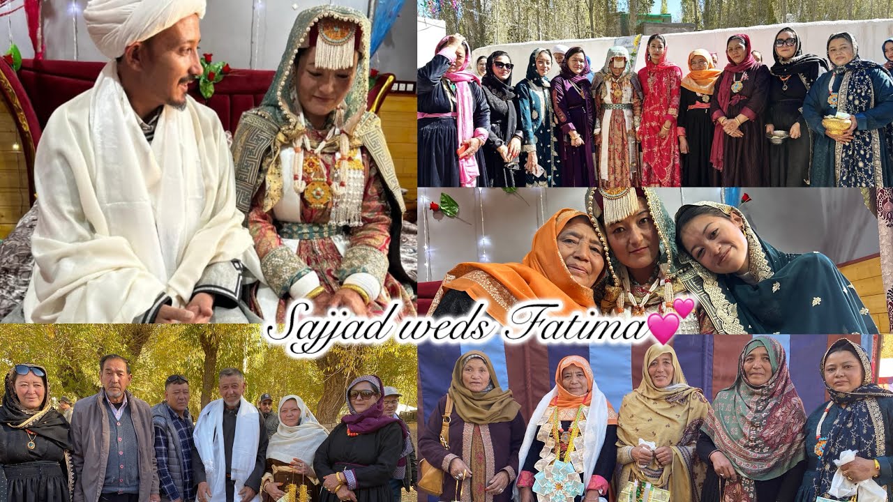 LADAKHI WEDDING🤍 || Sajjad weds Fatima💕 #ladakhiwedding #muslimwedding#love #memories #forever#leh