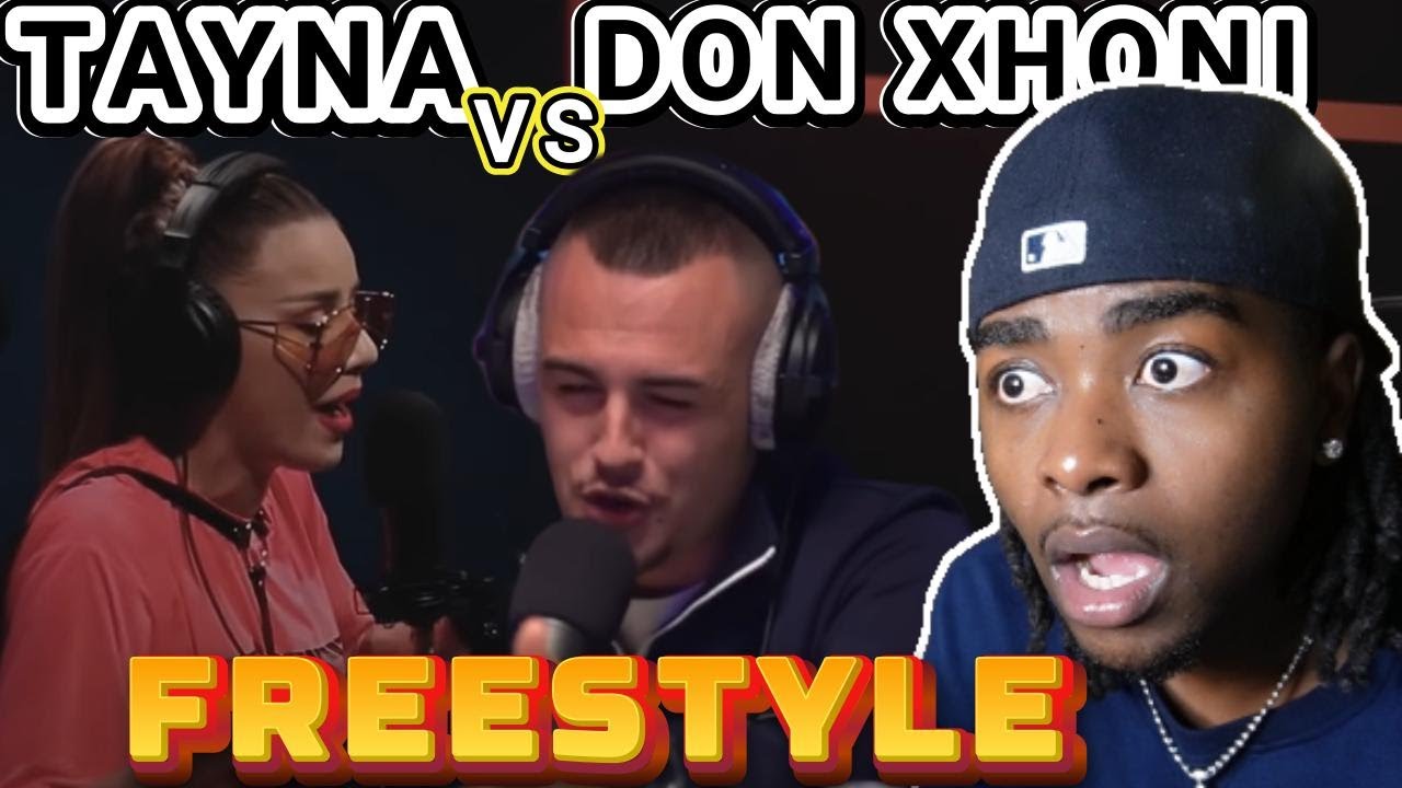 NONE ALBANIAN REACTS TO!! TAYNA X DHON XHONI FREESTYLES (REACTION)